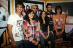 Manasi Scott, Raghu Ram, John Abraham, Pakhi promotes Jhootha Hi Sahi in Cinemax, Mumbai on 16th Sept 2010 (11).JPG